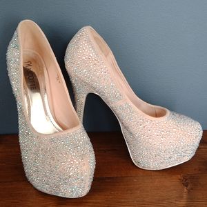Mascotte rhinestone  platforms